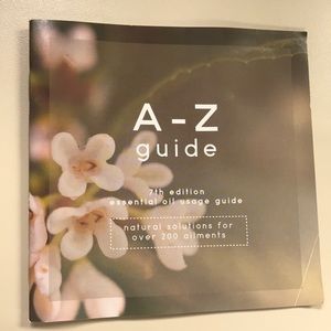 Essential oil usage guide book